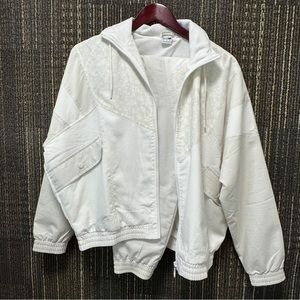 PUMA white track jacket and pants (matching set)